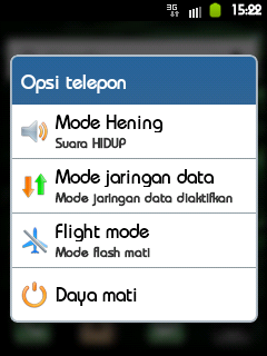 Power Option Menu iCUSTOM DXKT6 Galaxy Mini
